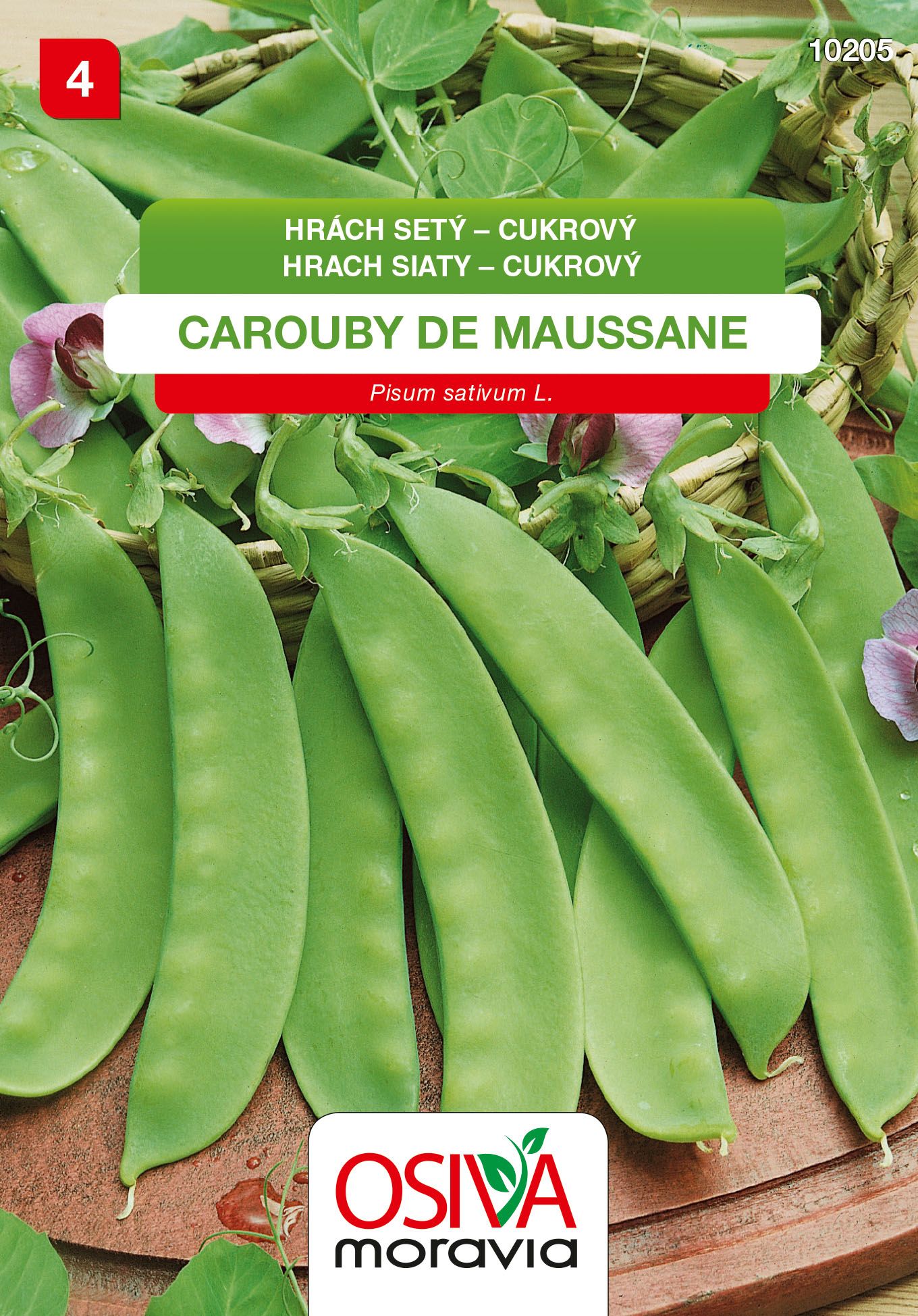 Hrách zahradní - Carouby De Maussane