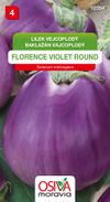 Baklažán vajcoplodý - Florence Violet Round