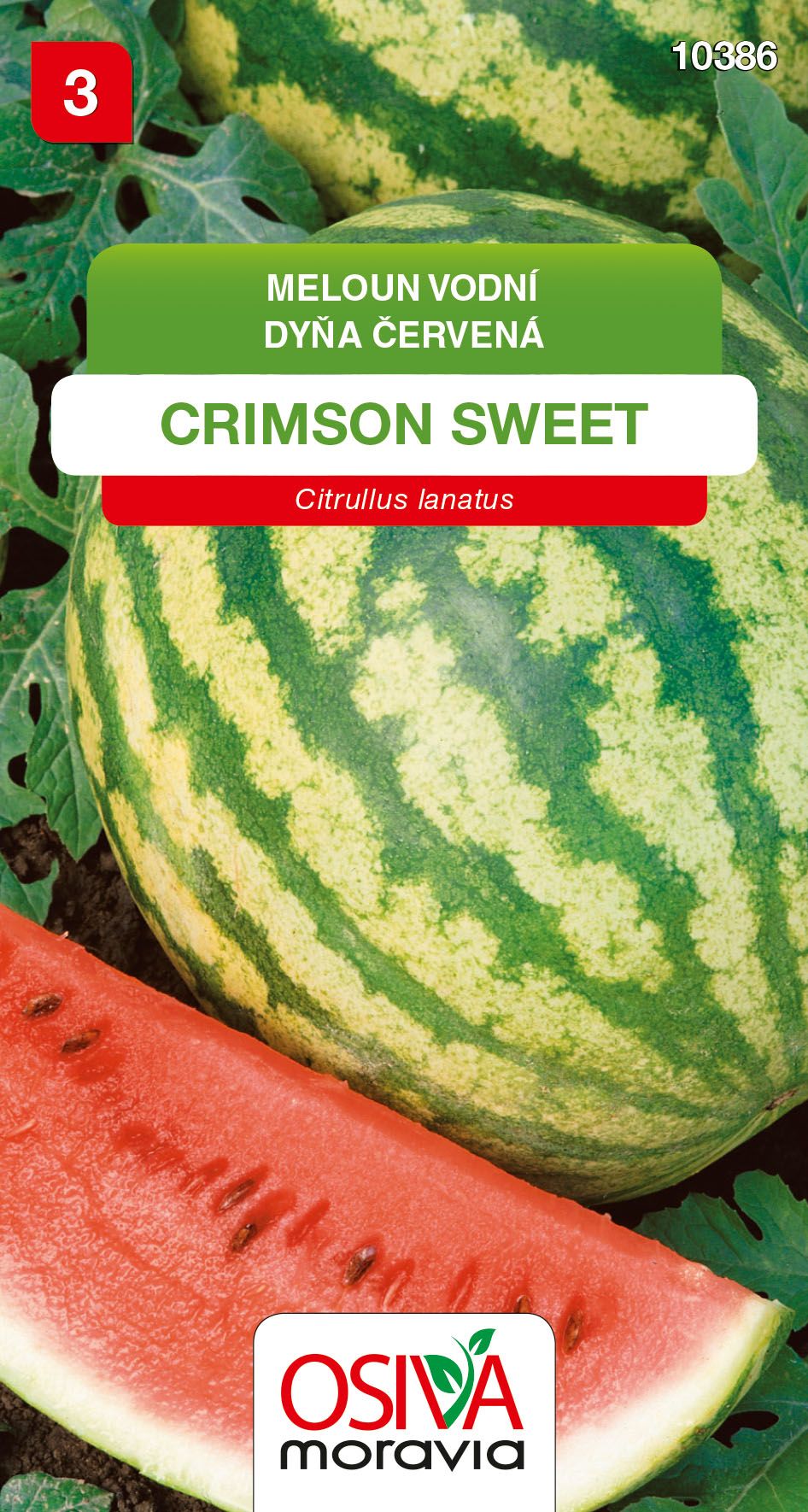Meloun vodní - Crimson Sweet