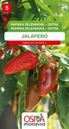 Paprika zeleninová - pálivá - Jalapeňo