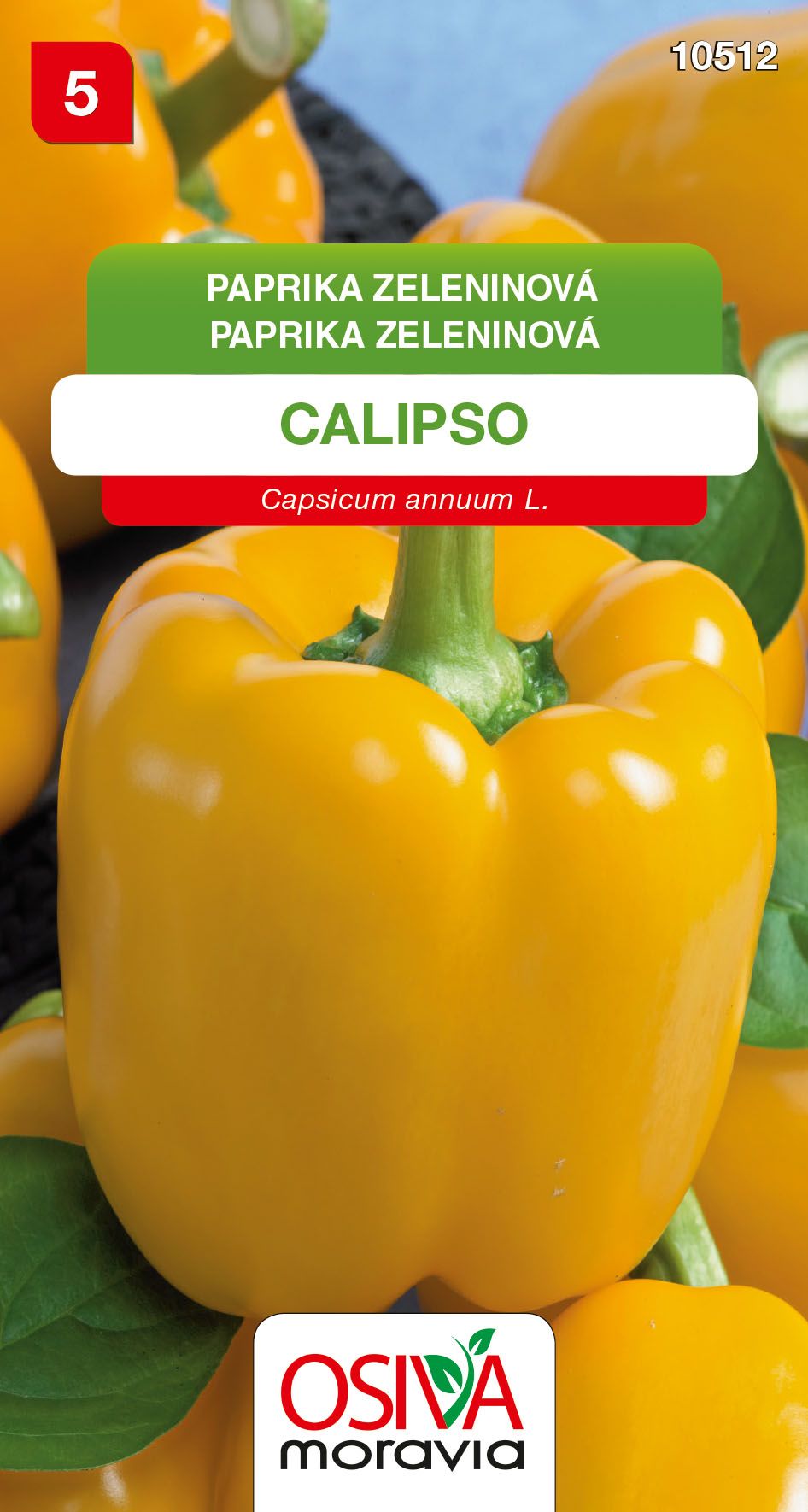 Paprika zeleninová - sladká - Calipso