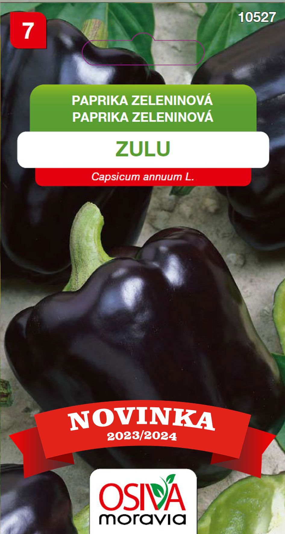 Paprika zeleninová - sladká - Zulu