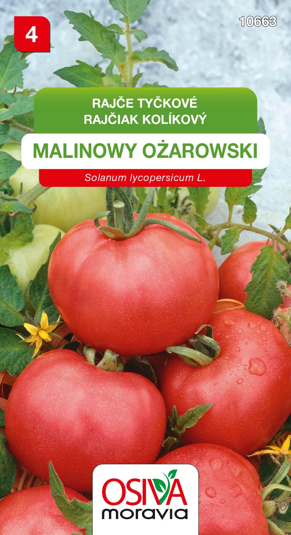 Rajčiak kolíkový rýbezľový - Malinowy Ozarowski