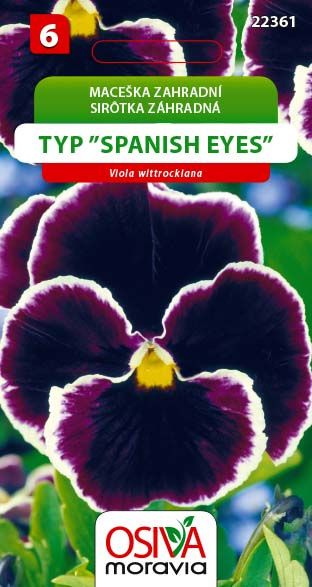Maceška zahradní - Spanish Eyes