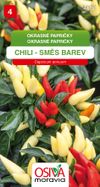 Okrasné papričky - Chilli - směs barev